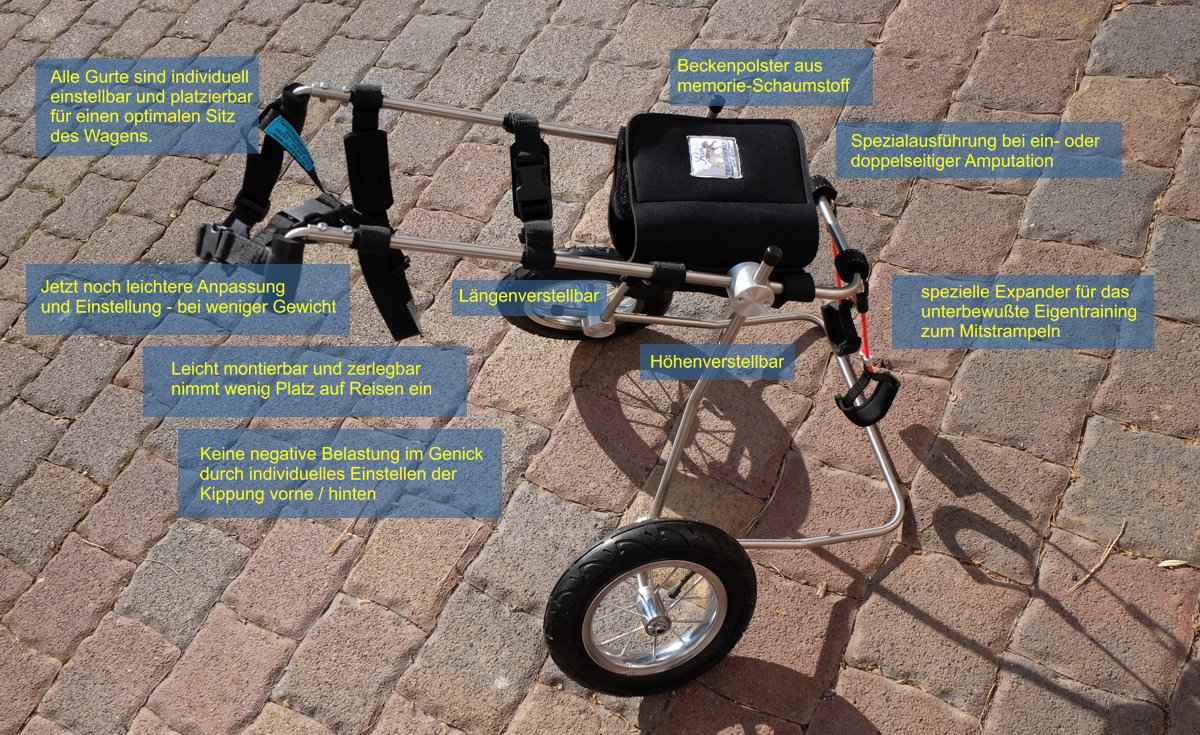 Schaubild Hunderollwagen