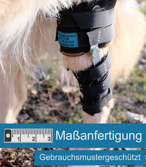Knieschiene Massanfertigung Display
